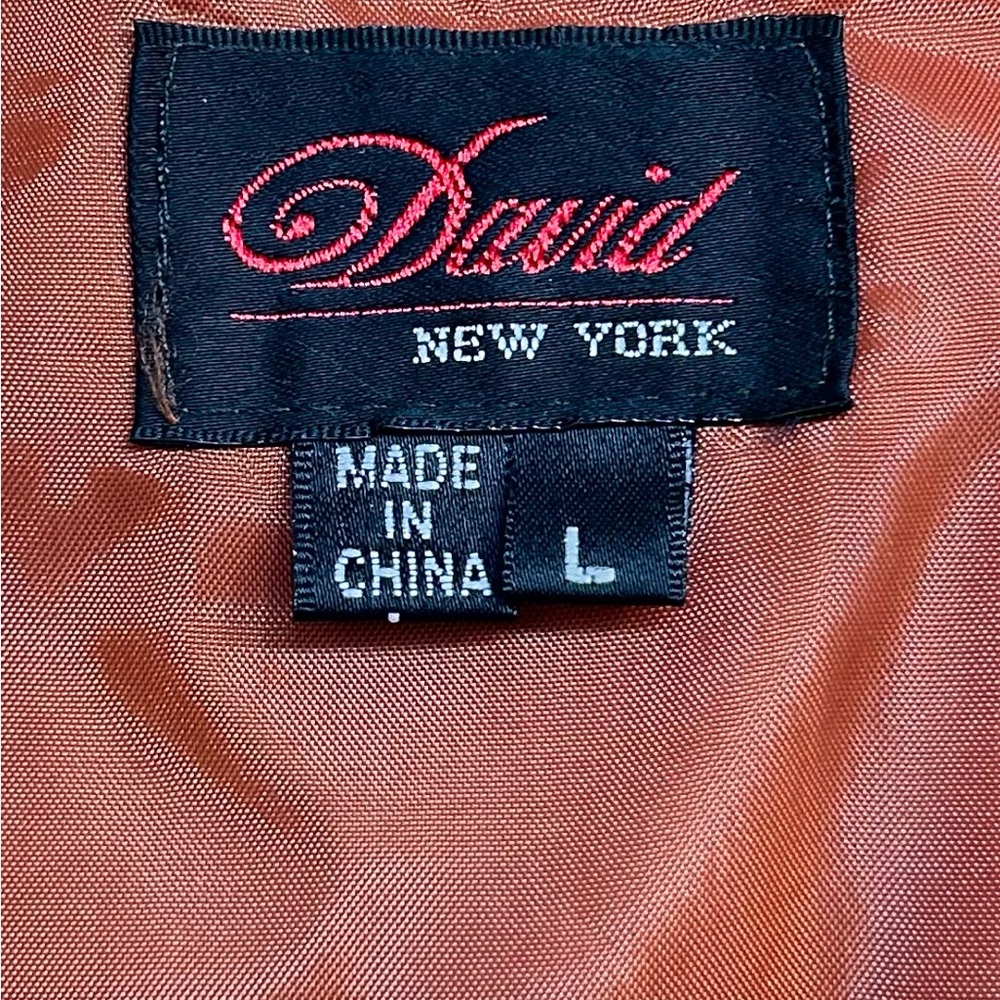 David New York Suede Leather Vest – Unisex Western Boho Prairie Festival - Picture 5 of 11
